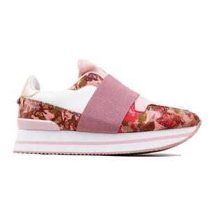 de lujo de las señoras respirables del deporte verano invierno lona planos personalizado <span class=keywords><strong>sin</strong></span> cordones mujeres zapatos casual - Product Image 2