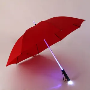 高品质促销独特创意Led点亮伞与led灯