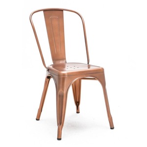 Chaise de salle à manger vintage industrielle en métal, prix plus bas, revêtement en poudre, mobilier commercial, chaise de <span class=keywords><strong>restaurant</strong></span> - Product Image 2