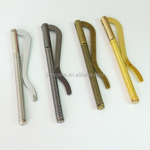 BMC01 4 couleurs, barrette à cravate en laiton, pince à billets à ressort, fermoir pour portefeuille homme - Product Image 3