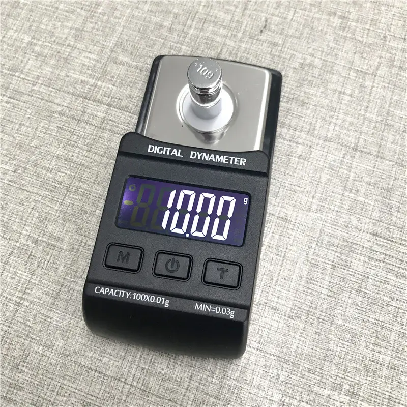 100G / 0.01G Digital Turntable Stylus Force Meter LP Record Player Needle Pressure Gauge with 10G Calibration Weight