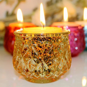 Luxury Multi Color Fashionable European Style Glass Mosaic <strong>Candle</strong> <strong>Holder</strong> <strong>Candle</strong> Stand Tea Light <strong>Candle</strong> <strong>Holder</strong>