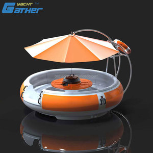 Bateau Donut Électrique en Fibre de Verre pour Barbecue et Loisirs en Parc - Product Image 4