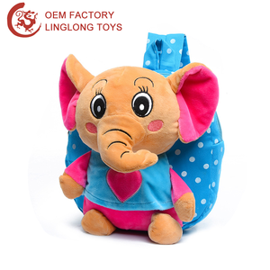 กระเป๋าเป้สะพายหลังเด็ก ลายการ์ตูนสัตว์ ขนนุ่ม รุ่น <span class=keywords><strong>Randoseru</strong></span> พร้อมหูหิ้ว  กระเป๋าเป้เด็ก ผ้ากำมะหยี่ - Product Image 4