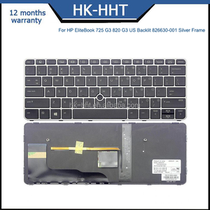 Bàn Phím HK-HHT Cho HP EliteBook 725 G3 820 G3 Chúng Tôi Backlit 826630-001 Bạc Khung Máy Tính Xách Tay - Product Image 3