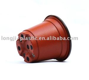 Venta al por mayor caliente barato <span class=keywords><strong>maceta</strong></span> de plástico de doble color - Product Image 1