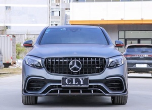 Diffuseur de lèvre avant en fibre de carbone GLC63S <span class=keywords><strong>AMG</strong></span>, pour <span class=keywords><strong>Mercedes</strong></span> Benz classe GLC coupé - Product Image 4