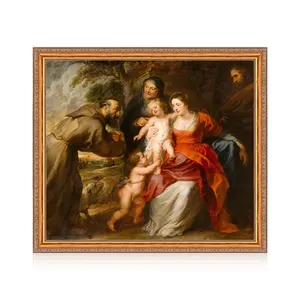 Reproducción clásica de matorrales, pinturas religiosos de Peter Paul Rubens, famosos, realistas