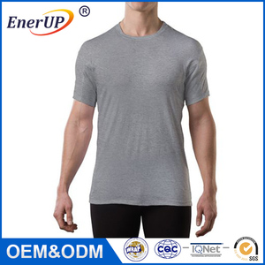 Muestra gratis Hombres ropa camisa acolchada contra <span class=keywords><strong>a</strong></span> prueba de sudor de la axila Axila camiseta - Product Image 2