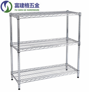Scaffalatura <span class=keywords><strong>in</strong></span> filo <span class=keywords><strong>cromato</strong></span> resistente 2 livelli <span class=keywords><strong>in</strong></span> <span class=keywords><strong>acciaio</strong></span> al carbonio resistente espositore ripiano elettronico fabbrica assembla <span class=keywords><strong>scaffali</strong></span> OEM - Product Image 3
