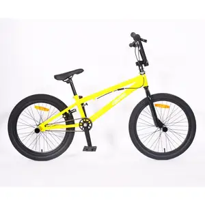 OEM personnalisé 20 pouces Sports extrêmes vélo de rue vitesse unique avec freins en V pour saut de saleté meilleure conception pour les adultes