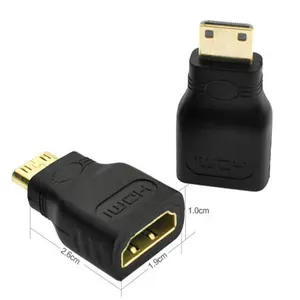 Suministro de fábrica directamente 1080P Adaptador <span class=keywords><strong>HDMI</strong></span> <span class=keywords><strong>Mini</strong></span> <span class=keywords><strong>Hdmi</strong></span> a Cables adaptadores <span class=keywords><strong>Hdmi</strong></span> - Product Image 1