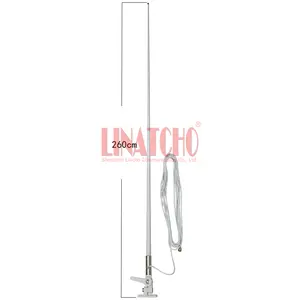 2.4M 4.5dB Khung Nylon Omni Sợi Thủy Tinh Vhf Antenna Marine