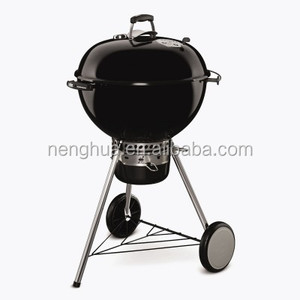 Realcook-Barbecue à charbon en acier, acier, fer, carbone, finition émaillée, camping, jardin, utilisation alimentaire, maître <span class=keywords><strong>touch</strong></span>, 22 pouces - Product Image 1