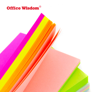 Ghi Chú Dính Màu <span class=keywords><strong>3X5</strong></span> Inch 76X127Mm Ghi Chú Dính Đầy Màu Sắc Cho Quà Tặng Tại Nhà Ở Văn Phòng - Product Image 4