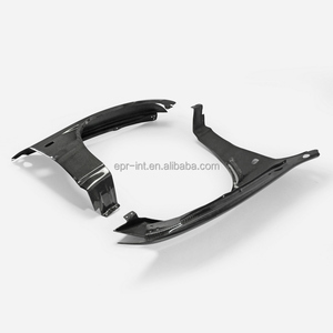 Guardabarros delantero de fibra de carbono EVO 8 9 VTX Cyber Evo (versión de pista) Kit de cuerpo de fibra brillante - Product Image 5