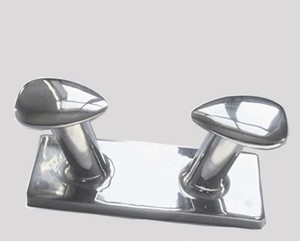 معدات بحرية مربط الحبال القوارب لوازم الاكسسوارات البحرية 12 بوصة قارب تركيبات مزدوجة الصليب المرابط بولارد - Product Image 2