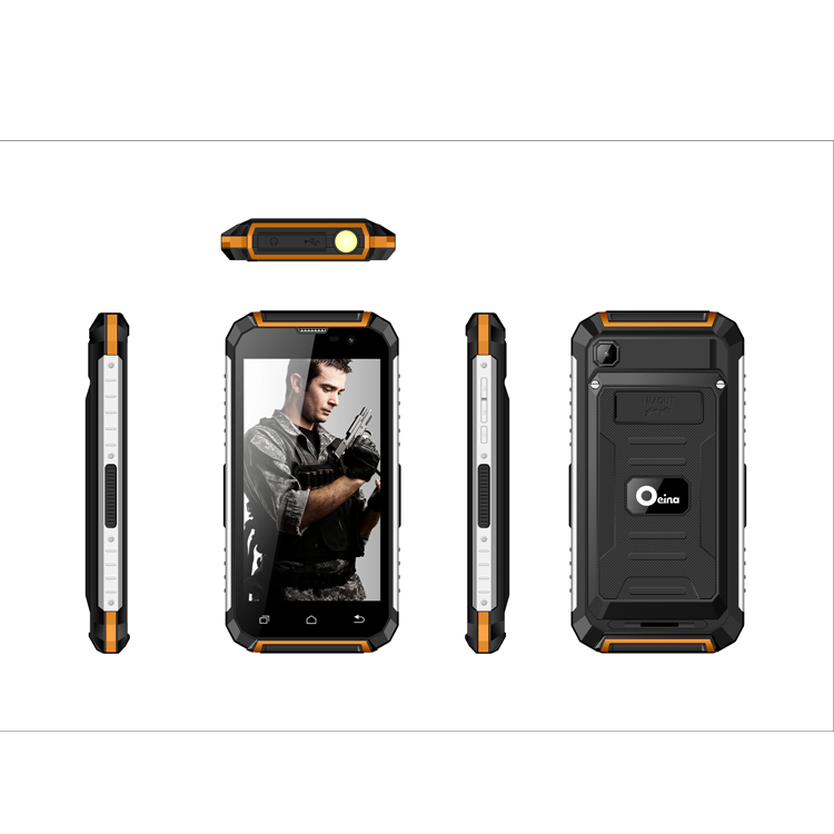 MT6580A Android 6.0 WCDMA 3g 6000 mAh 5.0 inch waterproof IP67 rugged waterproof Mobile phone in Dubai