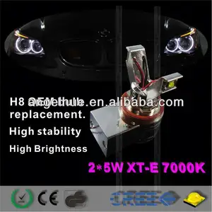 Meilleure qualité H8 E92 CREE 20 W LED Angel Eyes super lumineux lampe de travail LED