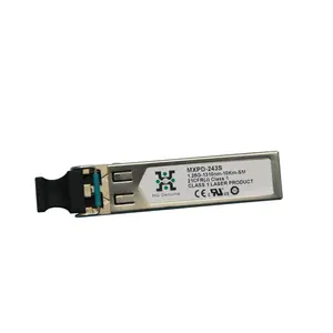 MXPD-243S HG حقيقية 1.25G-1310nm-10km البصرية جهاز الإرسال والاستقبال SFP وحدات من الألياف البسيطة gbic sfp