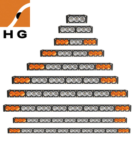 Ámbar lado sola fila led light bar con <span class=keywords><strong>10</strong></span> w/unids alta intensidad chips para vehículos de iluminación - Product Image 4