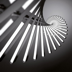 JYLIGHTING Lampadario <span class=keywords><strong>a</strong></span> <span class=keywords><strong>Sospensione</strong></span> <span class=keywords><strong>a</strong></span> Forma di Lisca di Pesce, Lampada <span class=keywords><strong>a</strong></span> <span class=keywords><strong>Sospensione</strong></span> <span class=keywords><strong>LED</strong></span> <span class=keywords><strong>a</strong></span> Spirale - Product Image 5