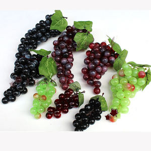 Plastic high simulation crafts faux artificial fruits simulation grape