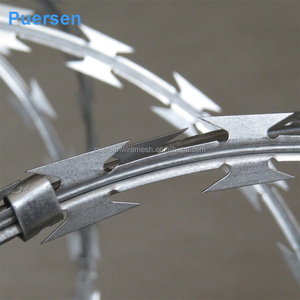Barbelés accordéon / rasoir barb <span class=keywords><strong>grillage</strong></span> / fil de rasoir accordéon usine - Product Image 1