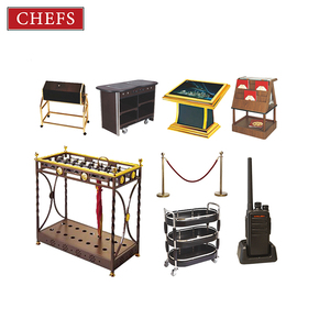Los CHEFS equipo de recepción del hotel, un equipo de limpieza en el hotel - Product Image 5