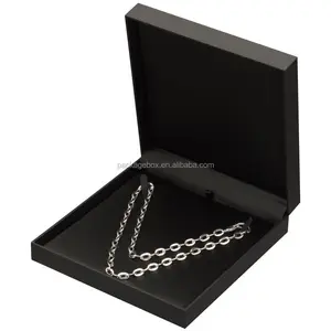 Top selling unique velvet jewelry gift boxes for latest design beads necklace box