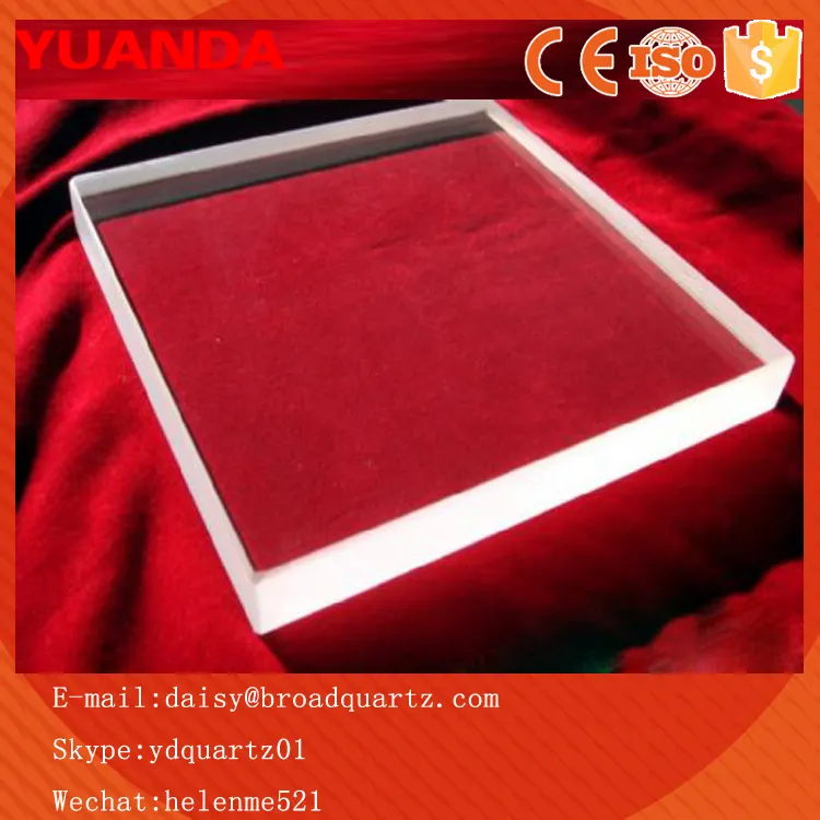 LIAN YUN GANG UV Quartz Feuille de Verre de Grande Taille 914*1220mm 13 Épais Mur