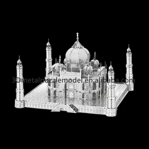 3D Giáo Dục Sáng Tạo Đồ Chơi Làm Bằng Tay Taj Mahal 3D Xây Dựng Câu Đố