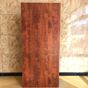 PVC nhiều lớp WPC nội thất cửa đơn giản Thiết kế cổng cách âm chia Doanh kích thước tiêu chuẩn hoàn thành bề mặt phân vùng cửa trượt - Product Image 3