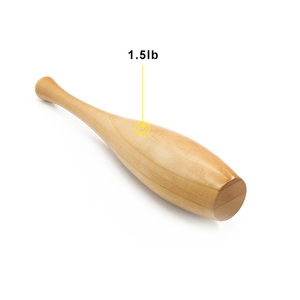 Equipo <span class=keywords><strong>de</strong></span> Gimnasio, Entrenamiento, Clubbell Indio <span class=keywords><strong>de</strong></span> Madera - Product Image 5