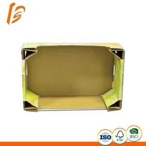 Bán buôn Tùy Chỉnh In Chuối Cà Chua Khoai Tây Dứa Chanh Đào Rau Bao Bì Các Tông Sóng Hộp cho Trái Cây - Product Image 4