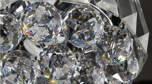 <span class=keywords><strong>Boule</strong></span> de cristal à facettes <span class=keywords><strong>lustre</strong></span> pièces - Product Image 5