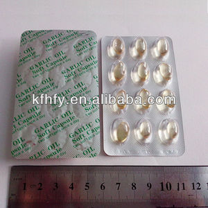 a base de hierbas de la atención sanitaria de los alimentos del oem ampolla pakcing ajo aceite de cápsulas de gelatina blanda - Product Image 1