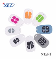 Télécommande à un bouton 315mhz 433mhz pour ouvre-porte de garage YET176