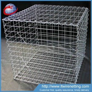 Anping 50x50 galvanizli Gabion kafesleri düz örgü çelik tel örgü istinat duvar kaynaklı teknik özel işleme mevcut - Product Image 5