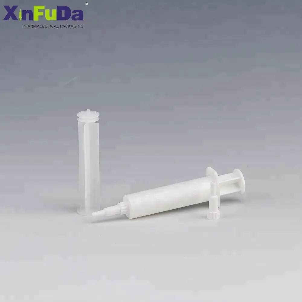 Seringa injetora intrammamária vazia 10ml, seringa mastite veterinária com preço baixo da fabricação de seringa da china