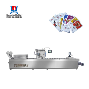 Machine d'emballage alimentaire multifonction avancée pour <span class=keywords><strong>film</strong></span> aluminium et <span class=keywords><strong>film</strong></span> plastique avec remplissage, étiquetage et gaufrage pour saucisses et <span class=keywords><strong>tranches</strong></span> - Product Image 1