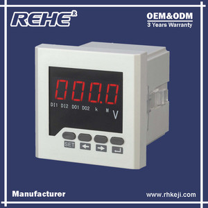 Numérique panneau ampèremètre analogique <span class=keywords><strong>vu</strong></span>-mètre prix mini led ac voltmètre voltmètre - Product Image 1