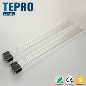 12mm 17mm h-forma <span class=keywords><strong>UV</strong></span> <span class=keywords><strong>bactericida</strong></span> bombilla 36 w 55 W 60 W 95 W purificación de agua UVC lámpara de esterilización - Product Image 1