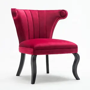 Роскошный современный стул для отдыха в французском стиле с деревянной рамой