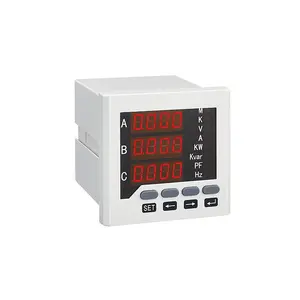 模拟三相多功能数字功率因数计 rs485 modbus