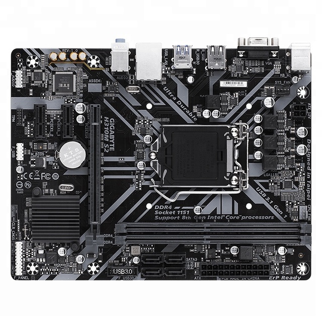 GIGABYTE H310M S2 Used Motherboard with LGA1151 Supports 8th Gen Intel Core Processors