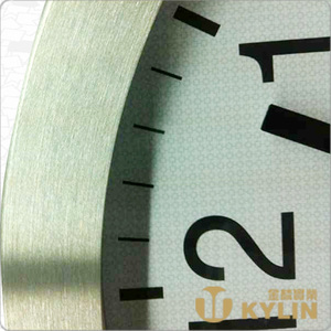 Fashional <span class=keywords><strong>Design</strong></span> Pas Cher Prix En Aluminium Numérique <span class=keywords><strong>Horloge</strong></span> Murale - Product Image 5