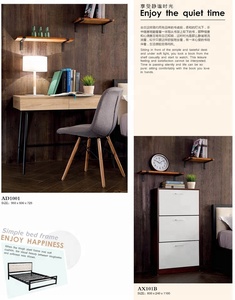En métal et panneau de HPL combiné appartement auberge chambre meubles pour <span class=keywords><strong>les</strong></span> ensembles de chambre à coucher - Product Image 4