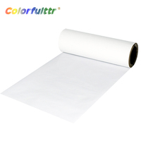 Rubans en Satin Polyester blanc à transfert thermique, 5 m, couleurs compatibles, pour imprimante Code barre, ruban en résine de Polyester blanc