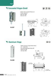 HL-250อลูมิเนียมขาประเภทการกำจัดยกบานพับ - Product Image 5